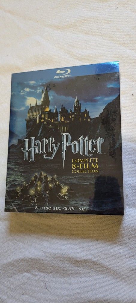 Harry Potter 8 film set. Blu Ray. (NEW)