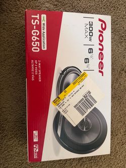 Pioneer TS-G650 Car Speakers