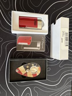 DuPont Cigar Lighter And Clipper