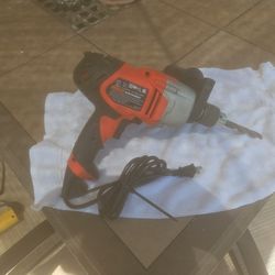 Black & Decker Drill Heavy Duty With Handle 