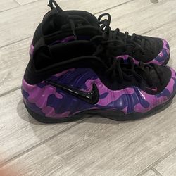 Lightly Worn Purple Foamposite