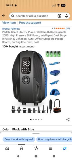 Electric air pump