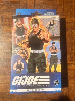 GI Joe Sgt. Slaughter action figure