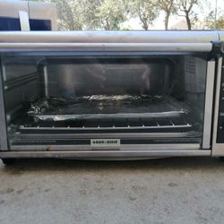 LG Microwave And  Over Blak- Deker  80 Dollars For. Both. 