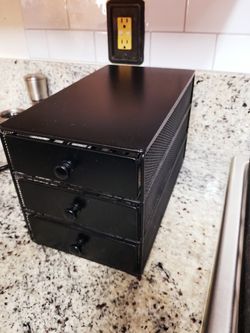 Coffee Pod Drawer – Black Satin Finish, Compatible with K-Cups, 54 Pod 