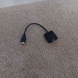 hdmi to vga adapter converter cable convertor adaptor adapters adaptors desktop pc computer cables
