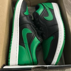 Air Jordan Low Black/Green 