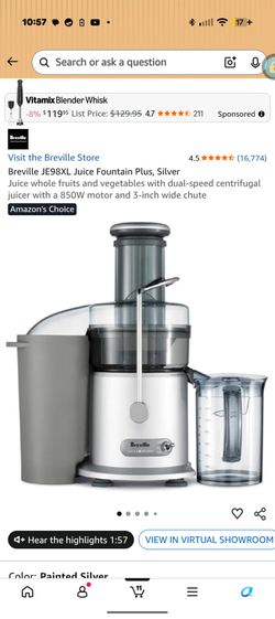 Fruit & Vegetable Juicer