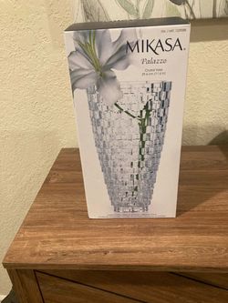 NEW Mikasa Palazzo 12” Crystal Vase
