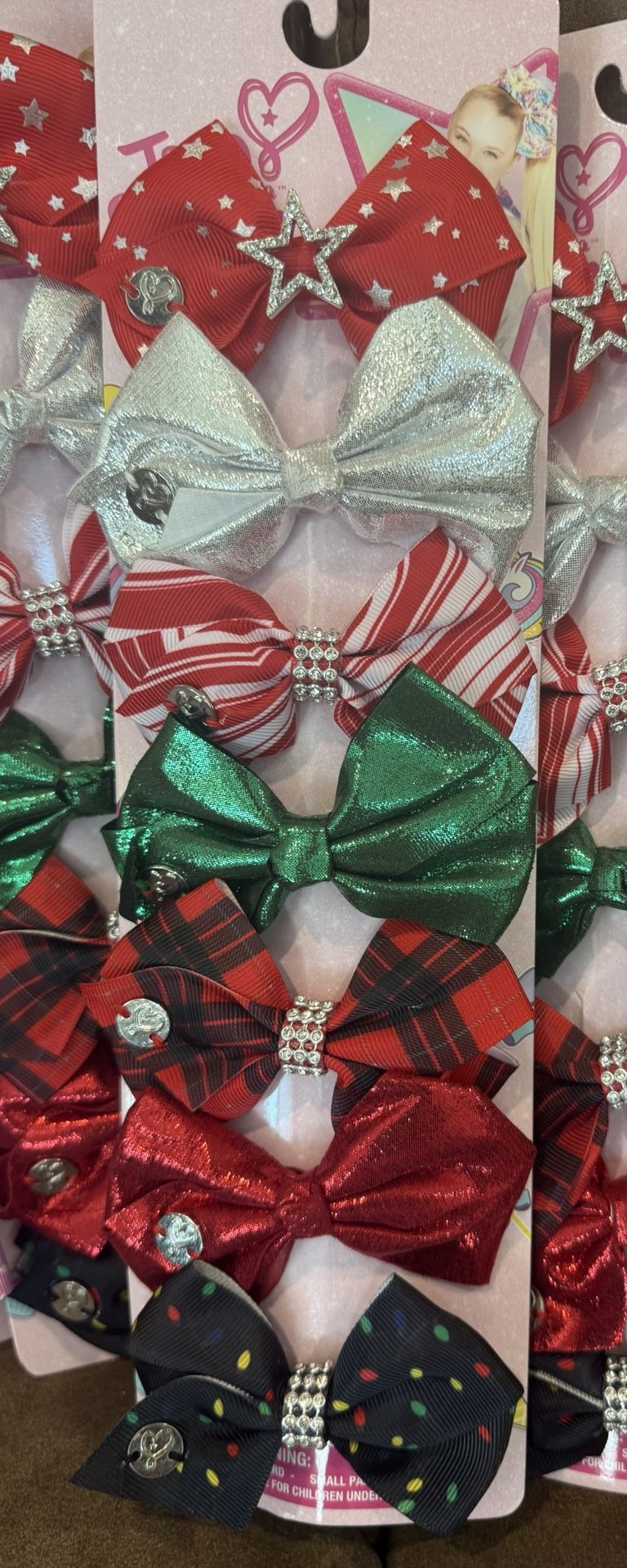 NEW! Jojo Christmas bow set