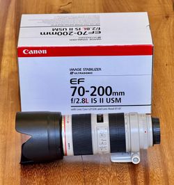 Canon EF 70-200mm f/2.8L II USM lens - $1,400