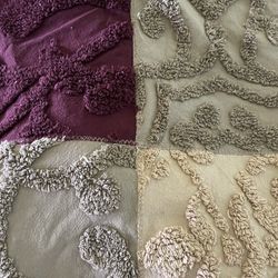 Chenille Bedspread (King size) & Pillow Shams