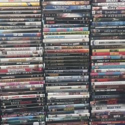 100’s Of DVDs More Not Pictured 