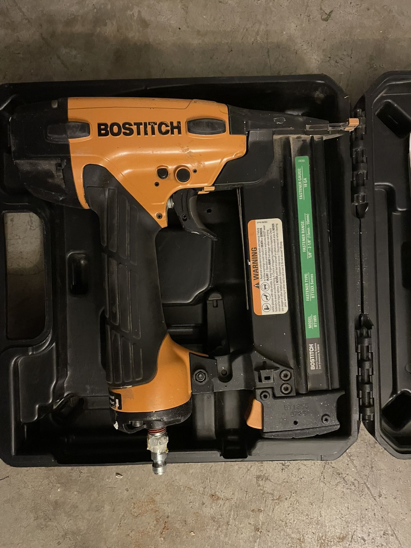 Bostitch Brad Nailer 18Ga
