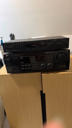 JVC RX-888V Receiver + AudioSource EQ-100 Equalizer – $140 OBO