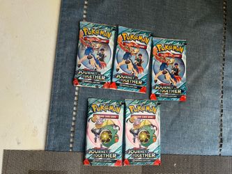 Pokemon journey together 5 packs