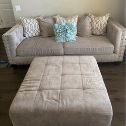 Cream couch