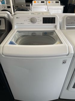 LG top load washer five cubic
