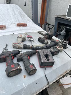 Snap on cordless tools