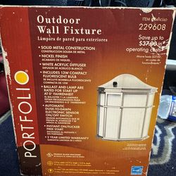 Outdoor Exterior Wall Light Fixture