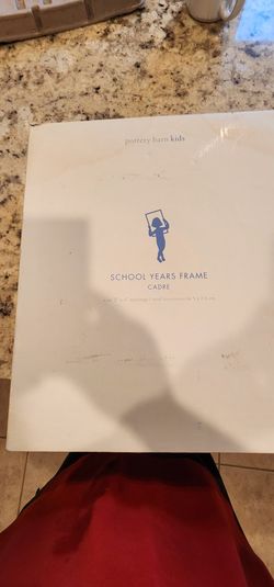 Pottery Barn School Picture Frame
