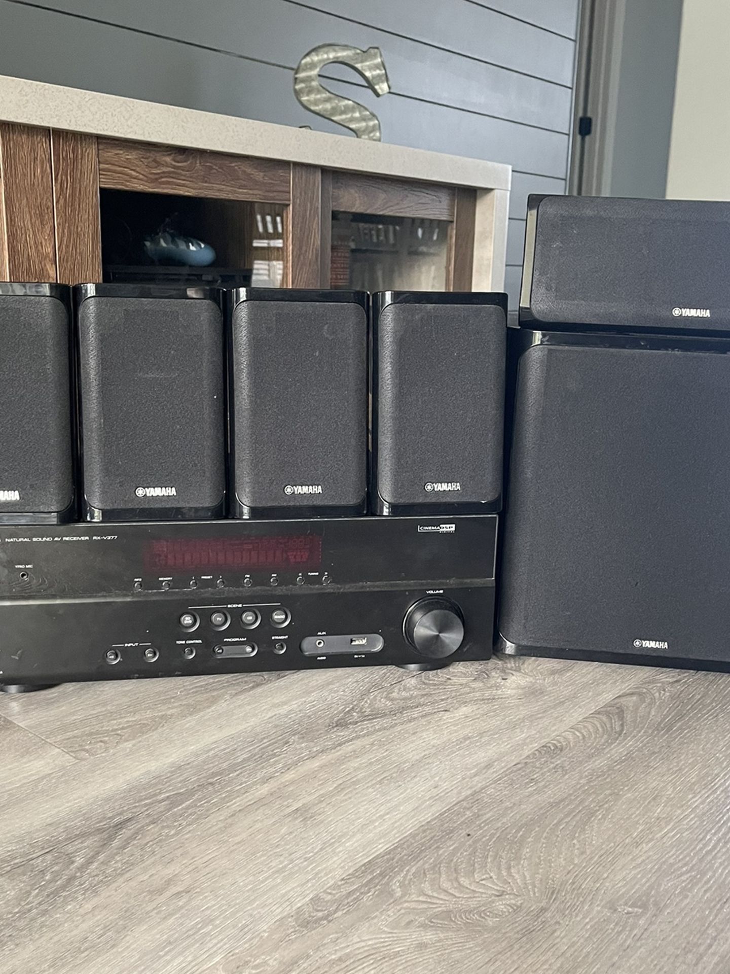 Yamaha Surround Sound And Receiver Rx-V377