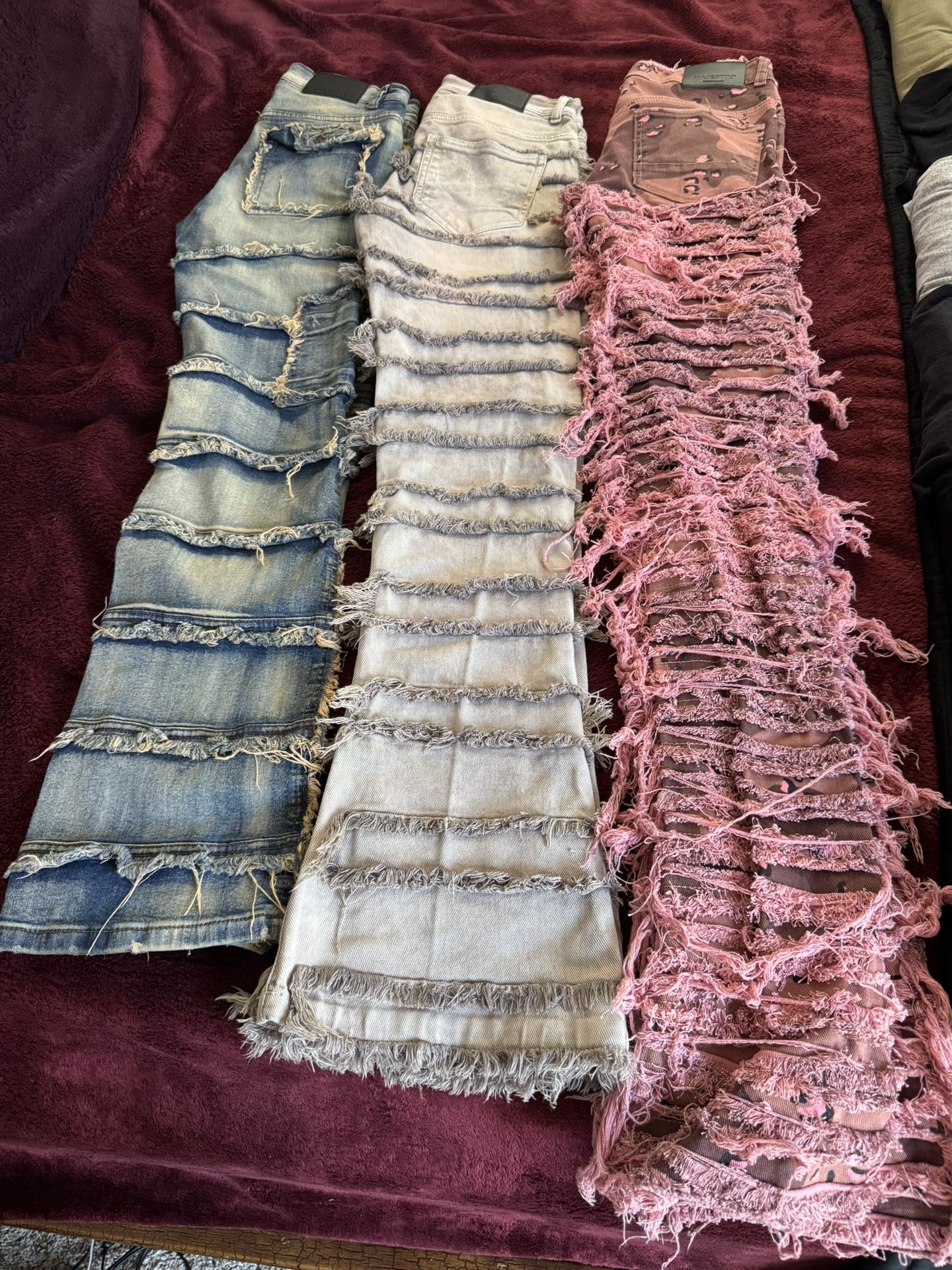 Stacked Jeans
