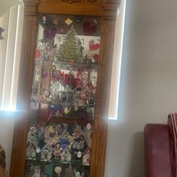 Curio Cabinet Glass With Shelf’s 