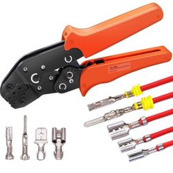 Twidec/Wire Crimping Pliers 2.8/4.8/6.3 mm Spade 26-16AMG Crimping Tools