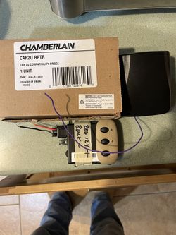 Car2U Garage Door Opener And Bridge For Truck/car Visor