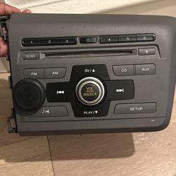 2012 Honda civic radio 