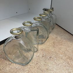 7pc. Bud Vases $12