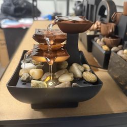 In Door  Table Led Fountain 5” X 5”x7”