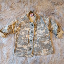 Kids Army Jacket Size 4