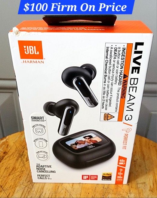 🔥JBL - Live Beam 3/ Autentic
🔥$100 Firm On Price
🔥True Wireless Noise Cancelling