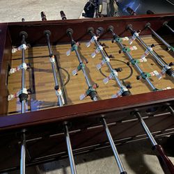 Solid, Nice Foosball Table  For Sale