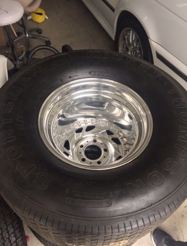 15" PRO STREET WHEELS AND TIRES