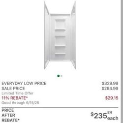 Lyons Shower Walls And Base