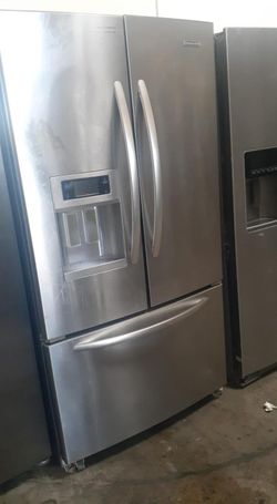 Kitchen Aid 3 Door Stainless Steel Refrigerator

