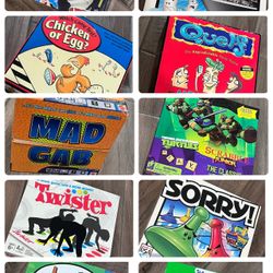 Board Games Selection 