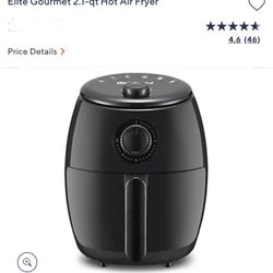 Élite Gourmet 2.1qt Air Fryer