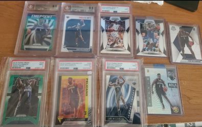 2019 PANINI ZION WILLIAMSON ROOKIE PSA BGS LOT OF 9 CARDS NEW 6 SLABS