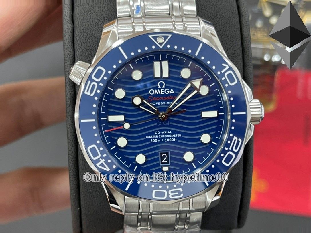 Seamaster 124 comes with paper men watches