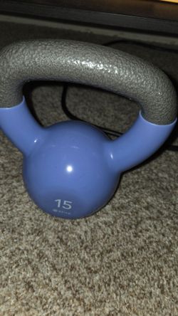 15 lb kettlebell