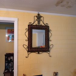 Return Roth Iron Mirror Vintage