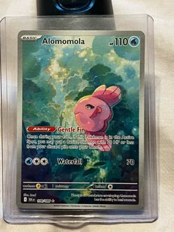 Pokemon Alomomola 108/086 Sv Black Bolt Illustration Rare MINT
