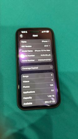 iPhone 15 Pro  Max Factory unlock deep blue 1TB