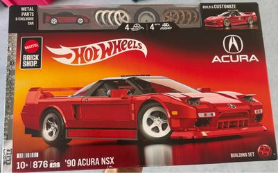 Hot Wheels Acura NSX Bricks