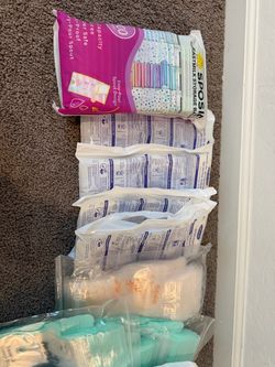Breastmilk storage bags