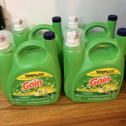 Gain Detergent 144oz , 14 Dollars Each 